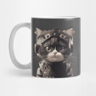 Cat RoboCop Mug